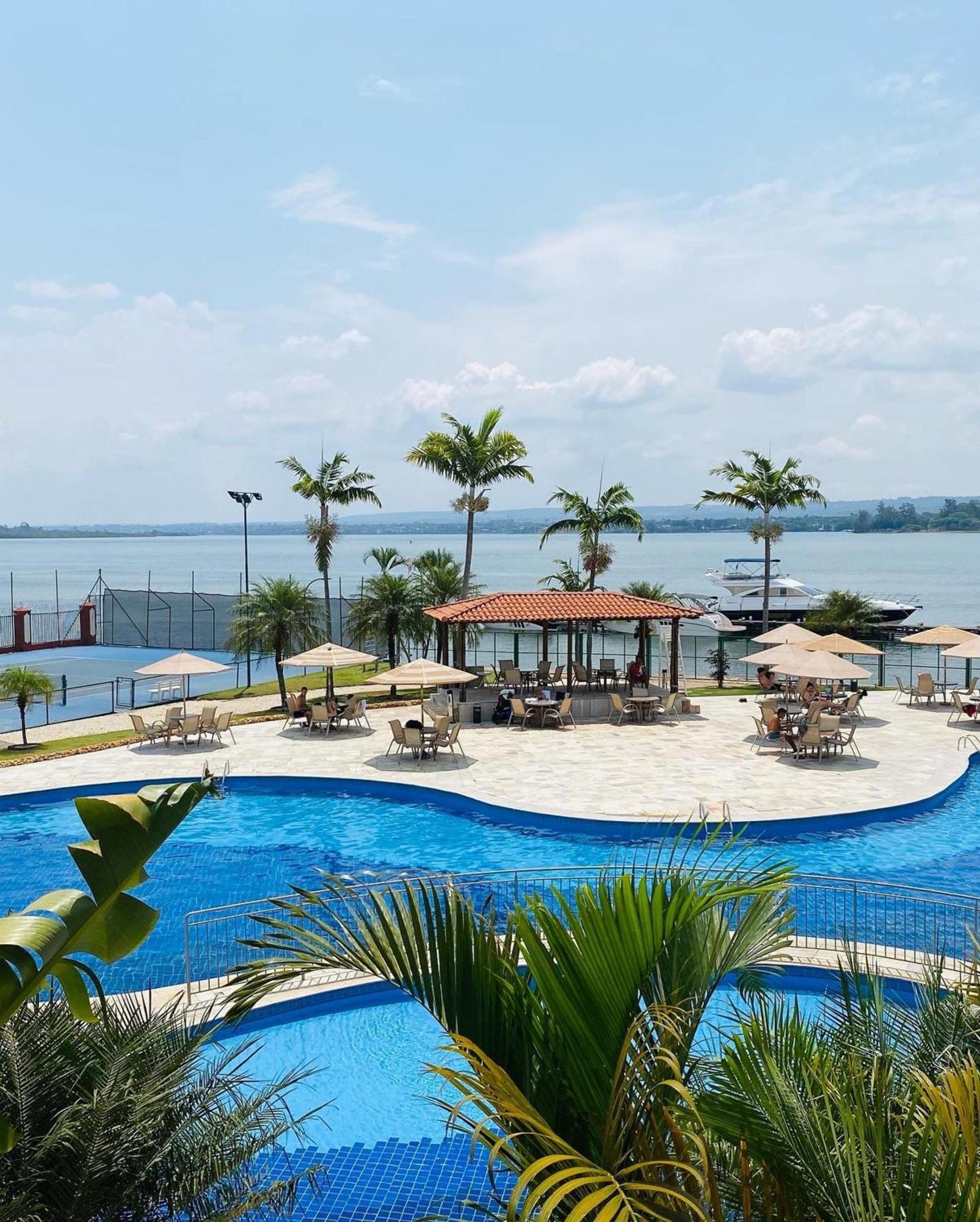 Flat Beira Lago No Centro De Bsb Brasília Exteriér fotografie
